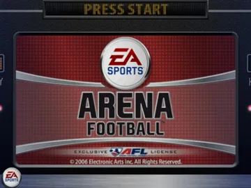 Arena Football (USA) screen shot title